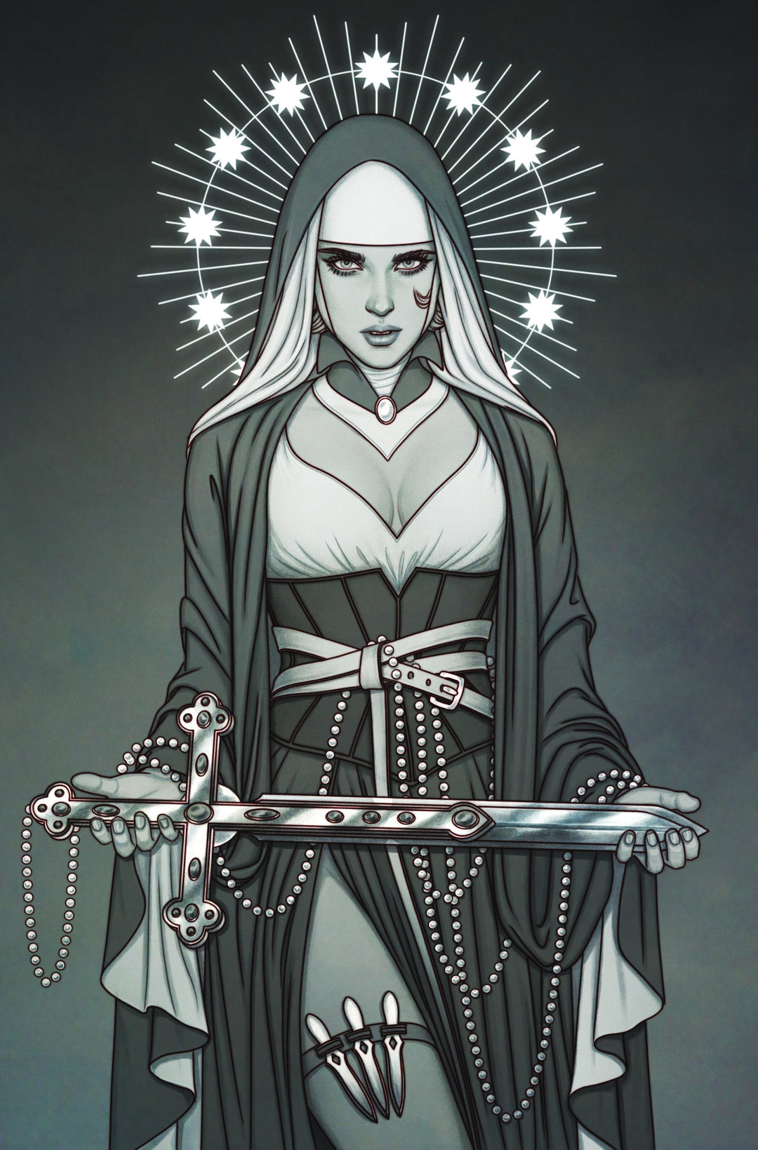 Marian Heretic #1 Cover E 1 in 20 Frison