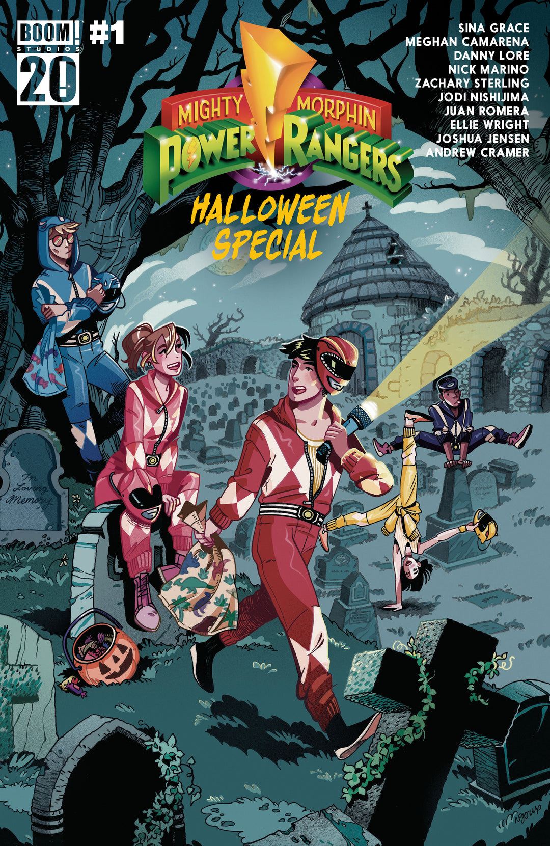Mighty Morphin Power Rangers Halloween Special #1 Cover B Goux
