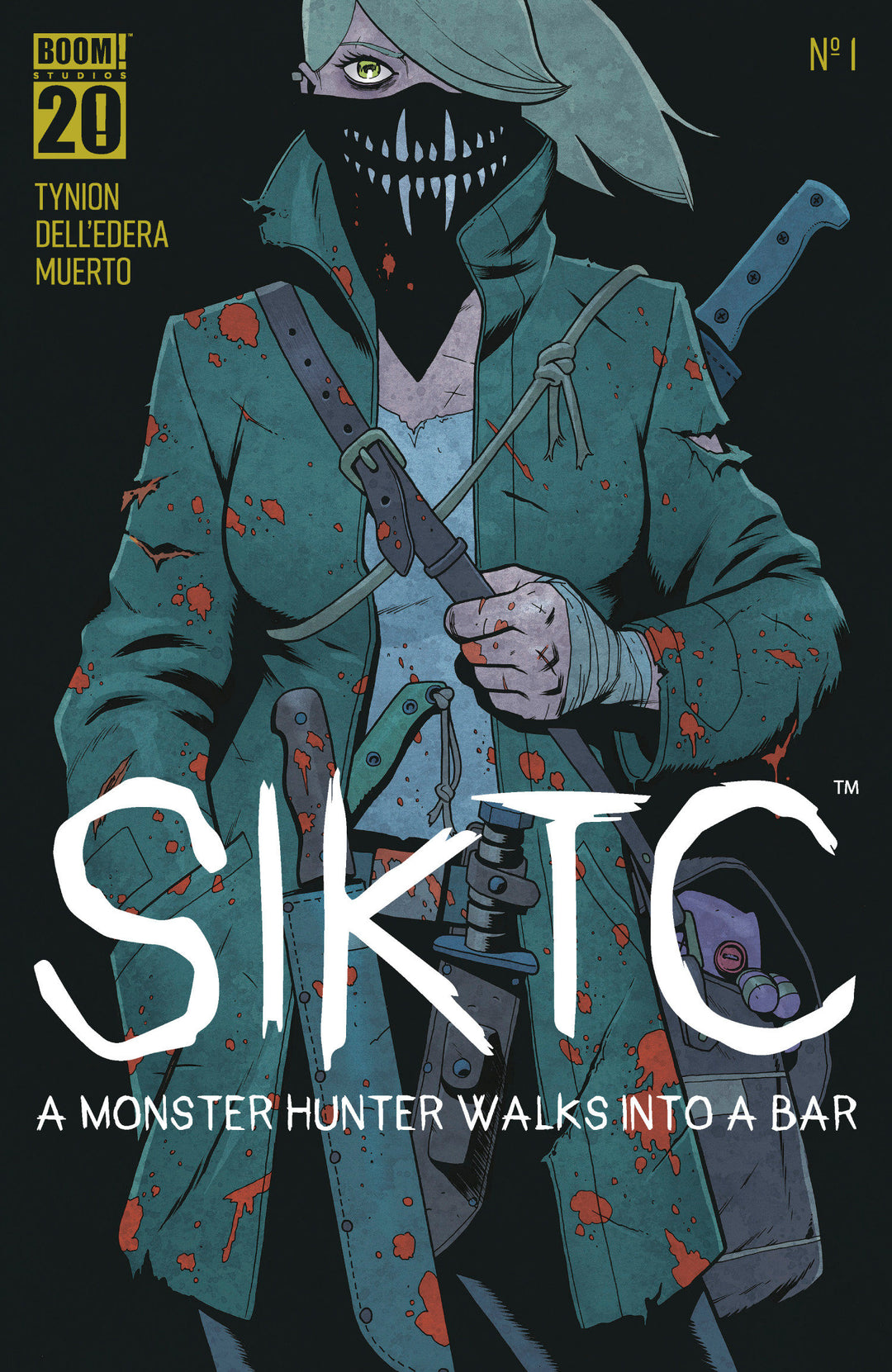 Something Is Killing The Children A Monster Hunter Walks Into A Bar #1 Cover B Stenbeck