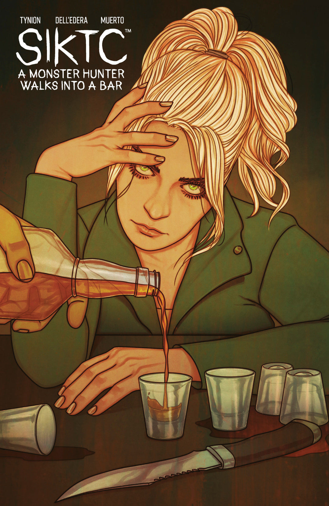 Something Is Killing The Children A Monster Hunter Walks Into A Bar #1 Cover C Frison