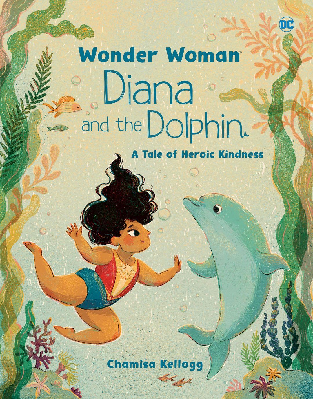 DC Wonder Woman Diana & The Dolphin Hardcover