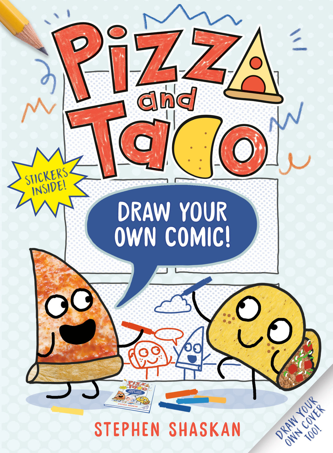 Pizza & Taco Draw Your Own Comic Softcover