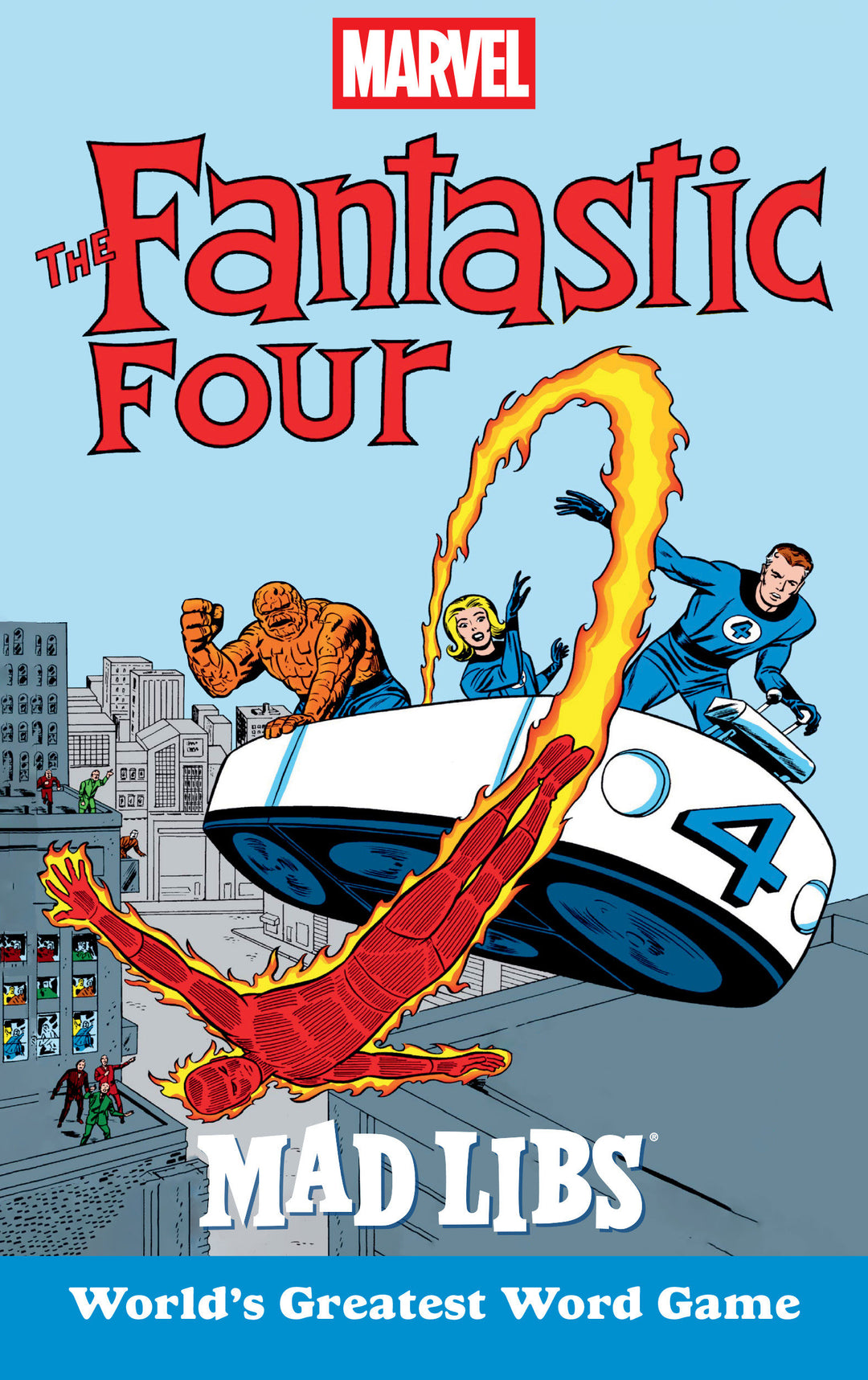 Marvel Fantastic Four Mad Libs