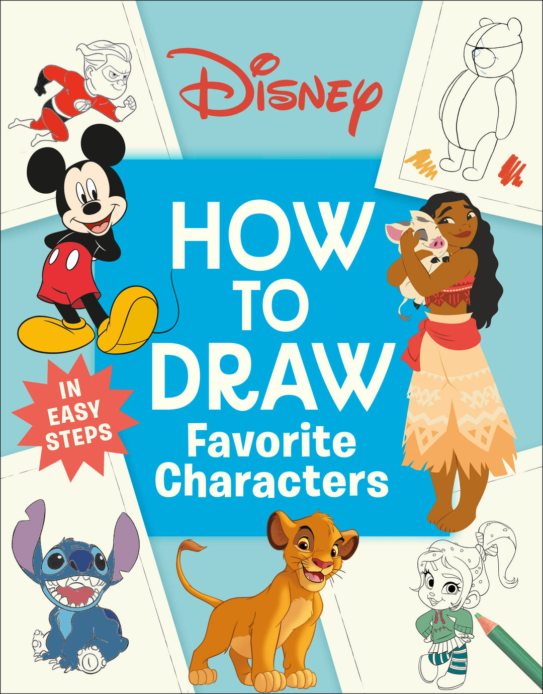 Disney How To Draw Favorite Characters Softcover