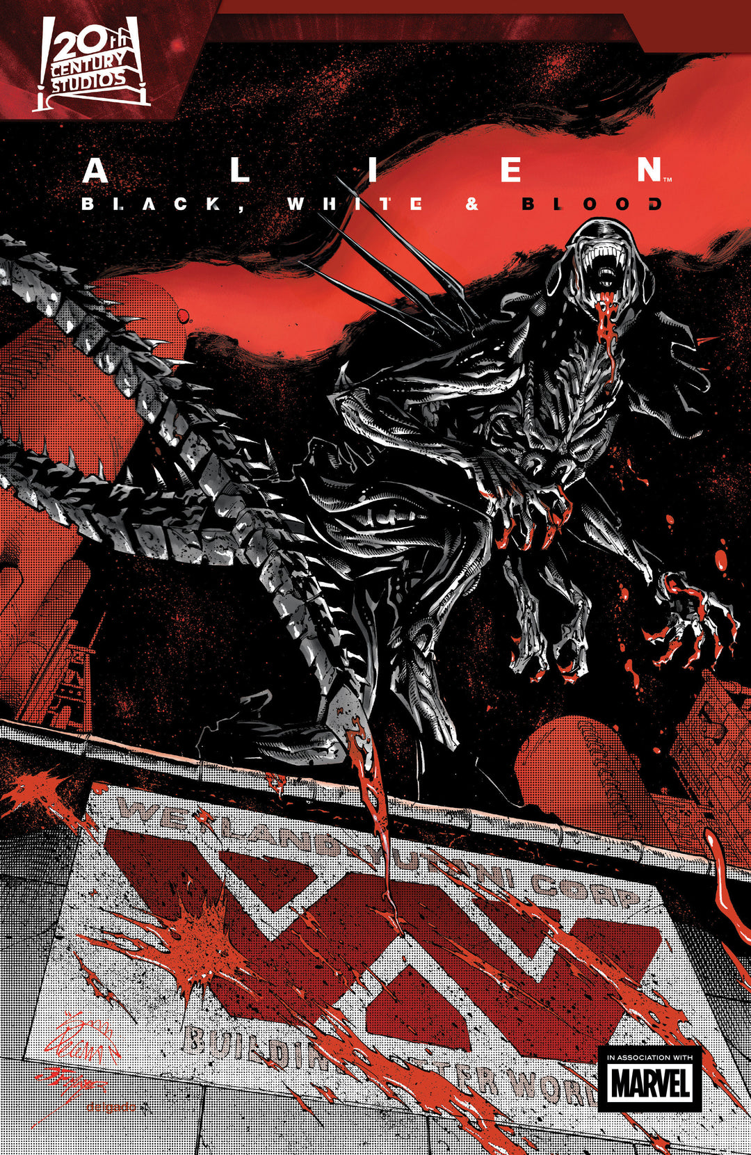 Alien Black White Blood TPB