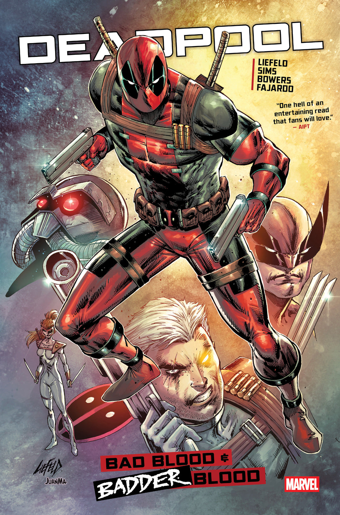 Deadpool Bad/Badder Blood Hardcover