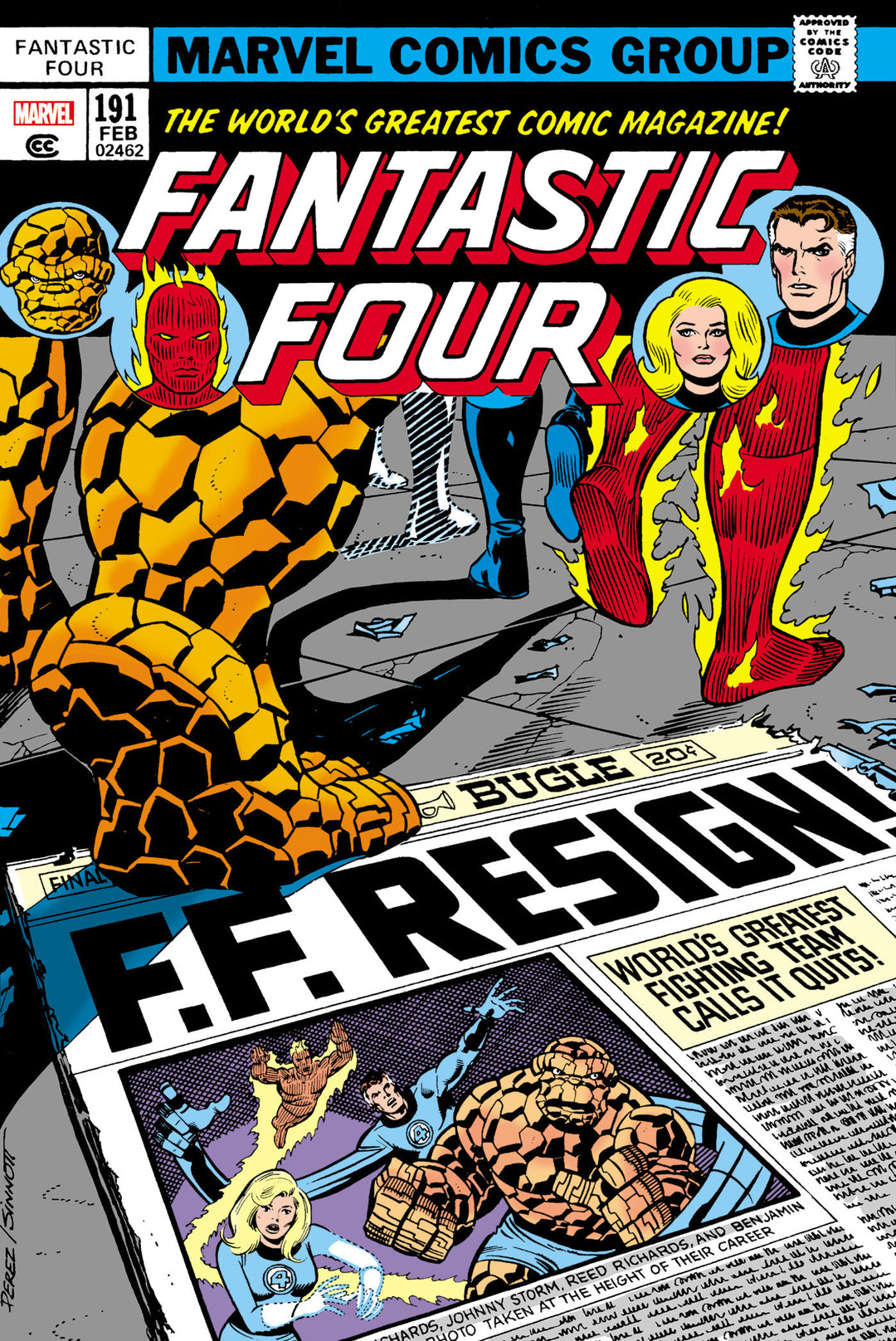 Fantastic Four Omnibus Hardcover Volume 06 George Perez Direct Market Variant