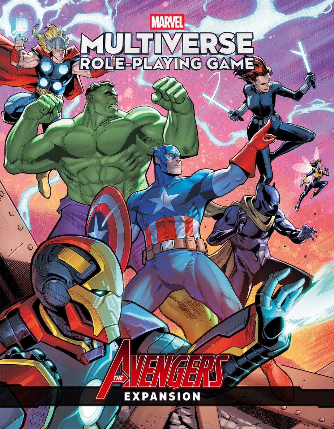 Marvel Multiverse Role Playing Game Avengers Expansion Hardcover