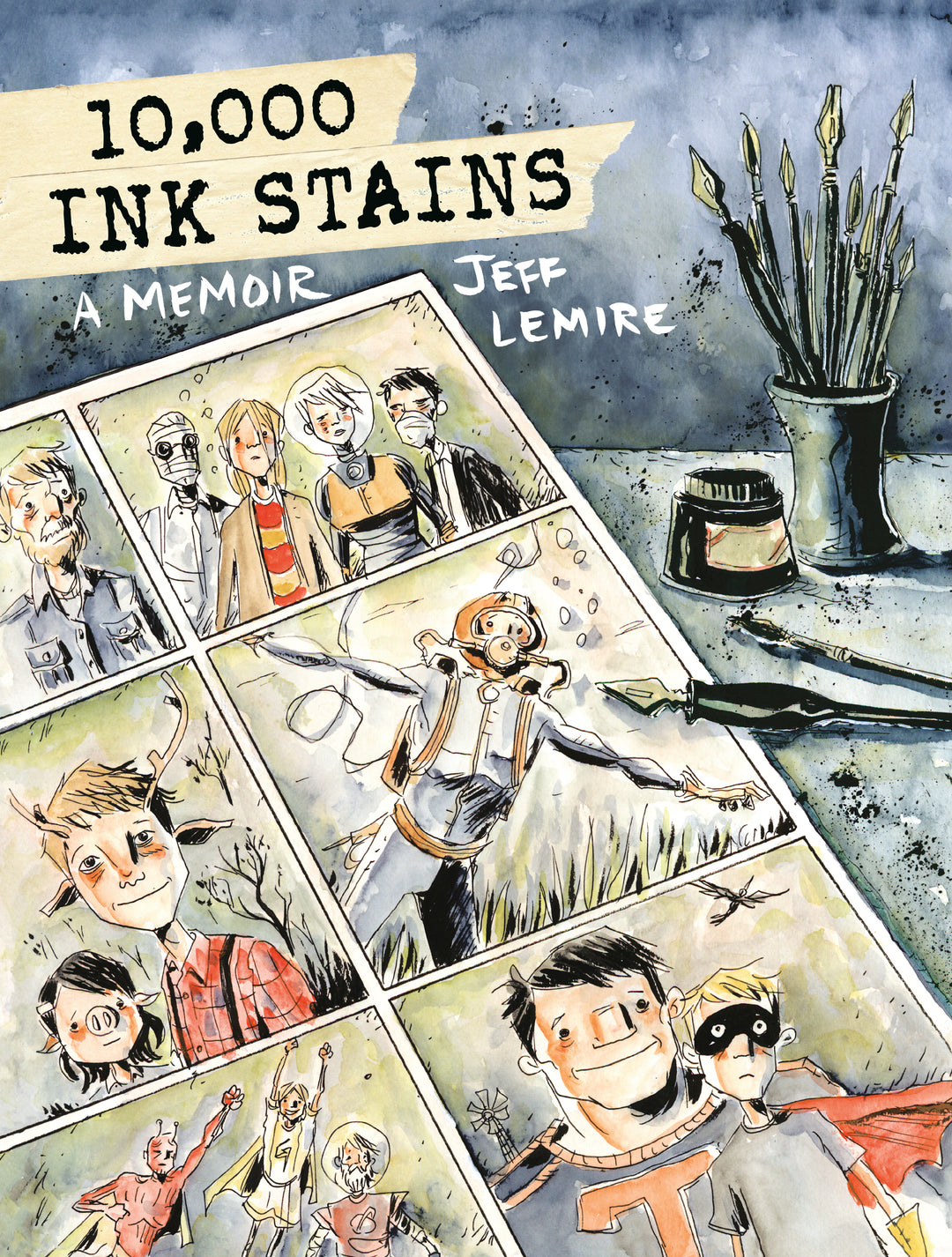 10000 Ink Stains Hardcover
