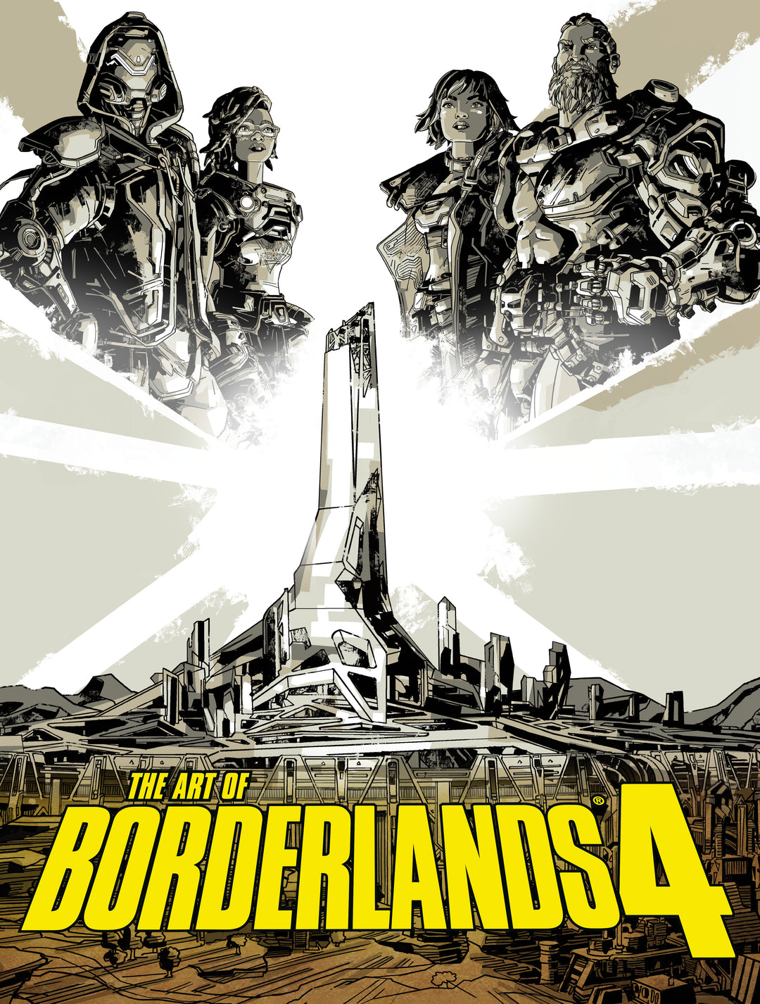 Art Of Borderlands 4 Hardcover