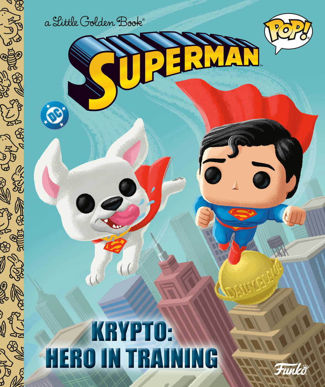 Krypto Hero In Training Little Golden Book