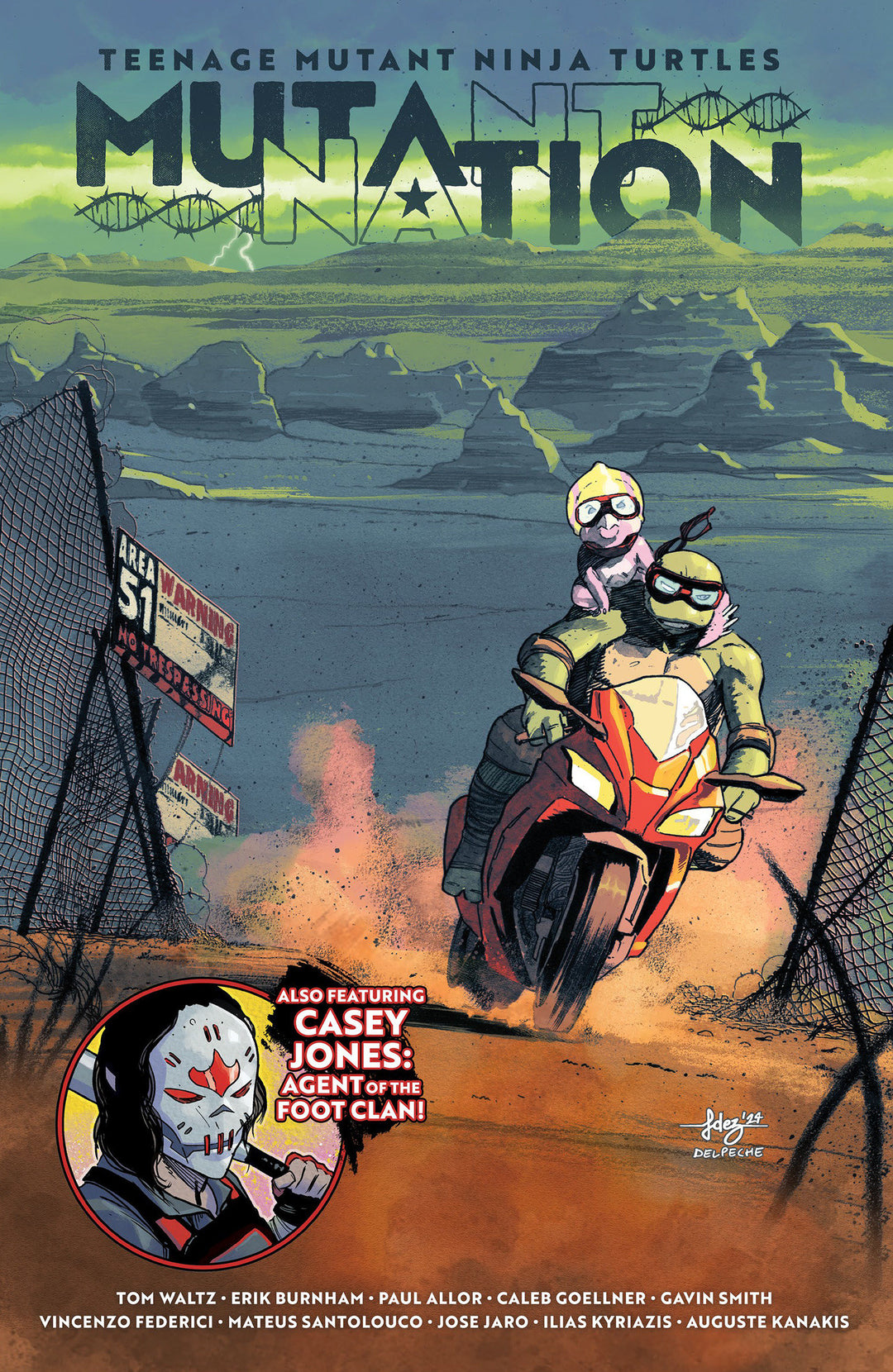 Teenage Mutant Ninja Turtles Mutant Nation TPB Volume 01