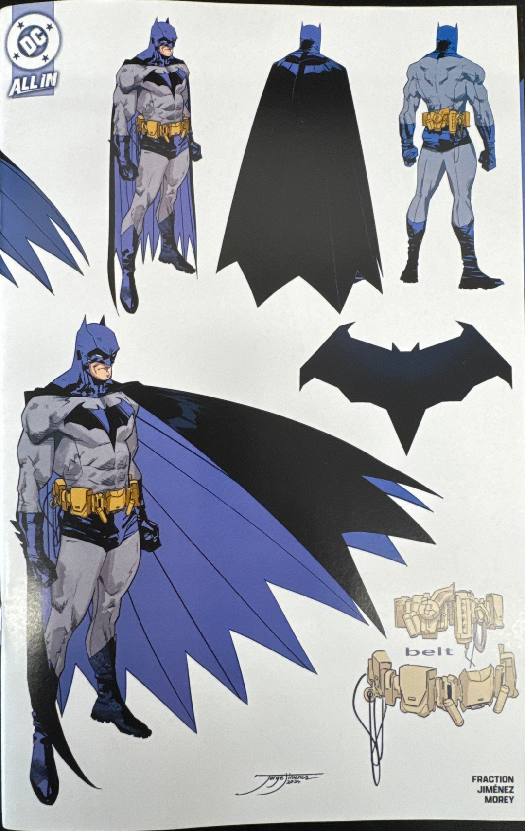 Batman #1 Cover O 5 Copy Jorge Jimenez Design Unlock Card Stock Variant