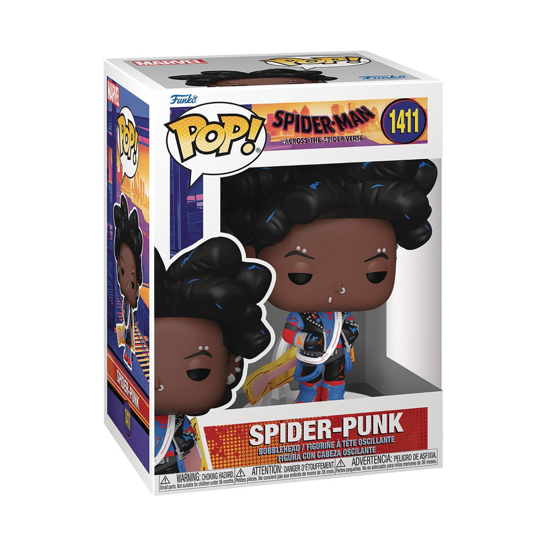 MARVEL SPIDER-MAN ATSV S2 SPIDER-PUNK UNMASKED POP VINYL