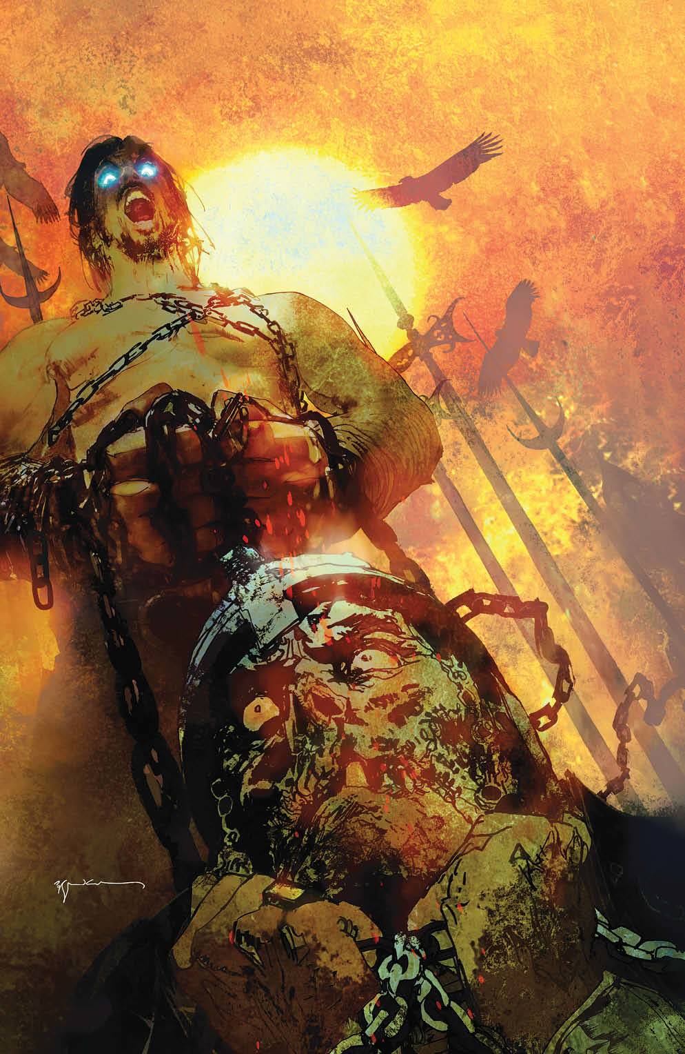 BRZRKR The Lost Book Of B #1 Cover G 50 Copy Variant Edition Sienkiewicz