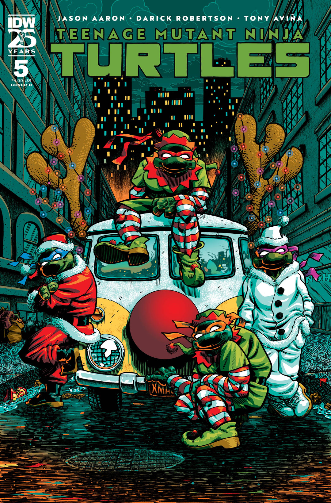 Teenage Mutant Ninja Turtles (2024) #5 Cover D (J. Gonzo)