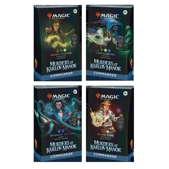 murder card mtg MtG Murders at Karlov Manor Commander – Challengers Comics