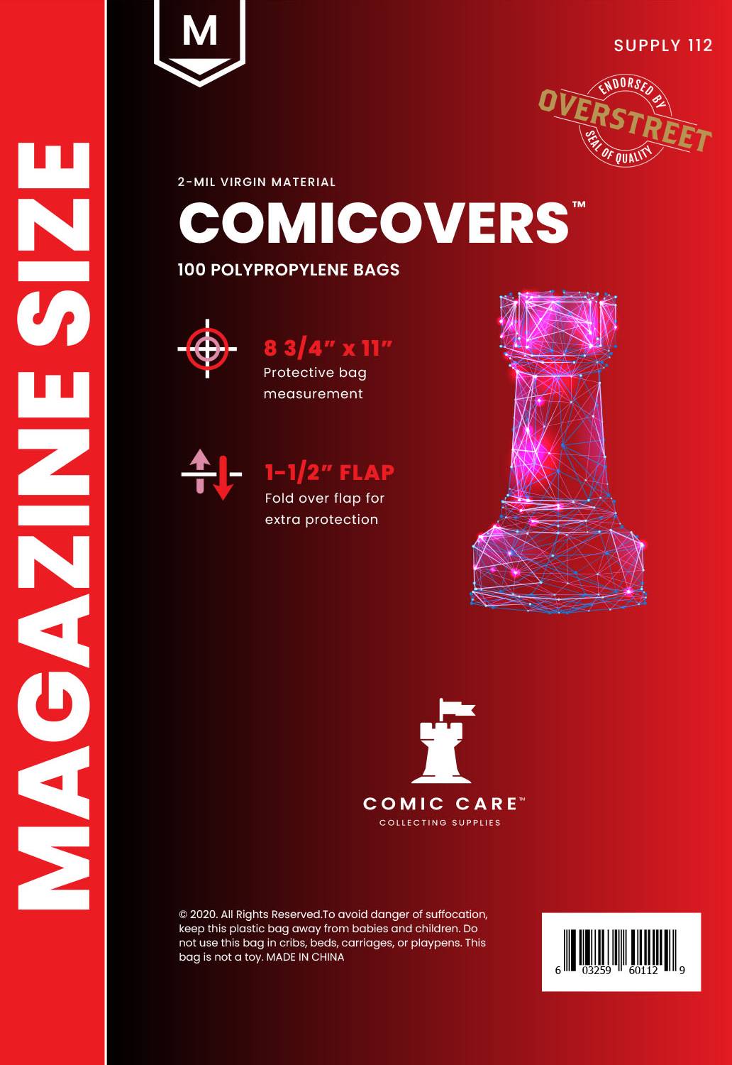 Magazine Bags (Pack Of 100)