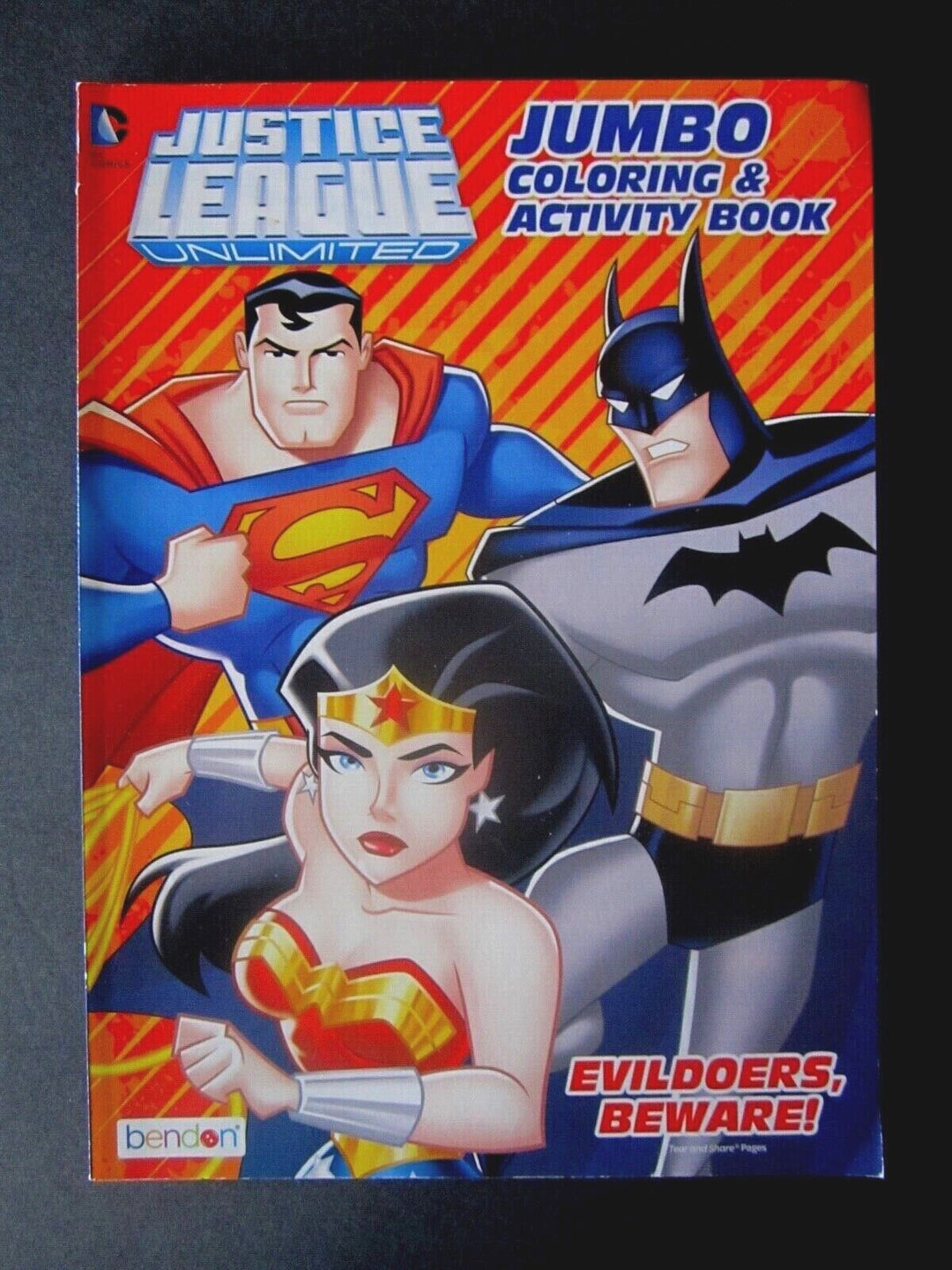 Justice League Unlimited Jumbo Coloring & Activity Book