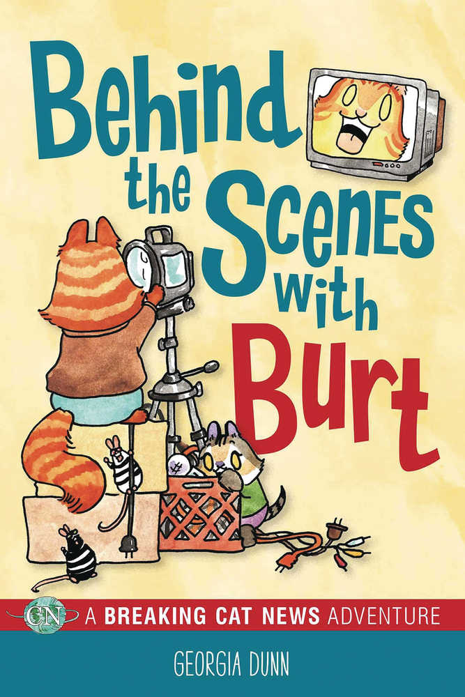 Breaking Cat News Behind The Scenes With Burt TPB