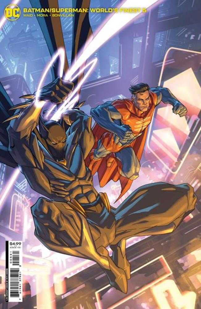 Batman Superman Worlds Finest #5 Cover C 1 in 25 Pete Woods Card Stock Variant