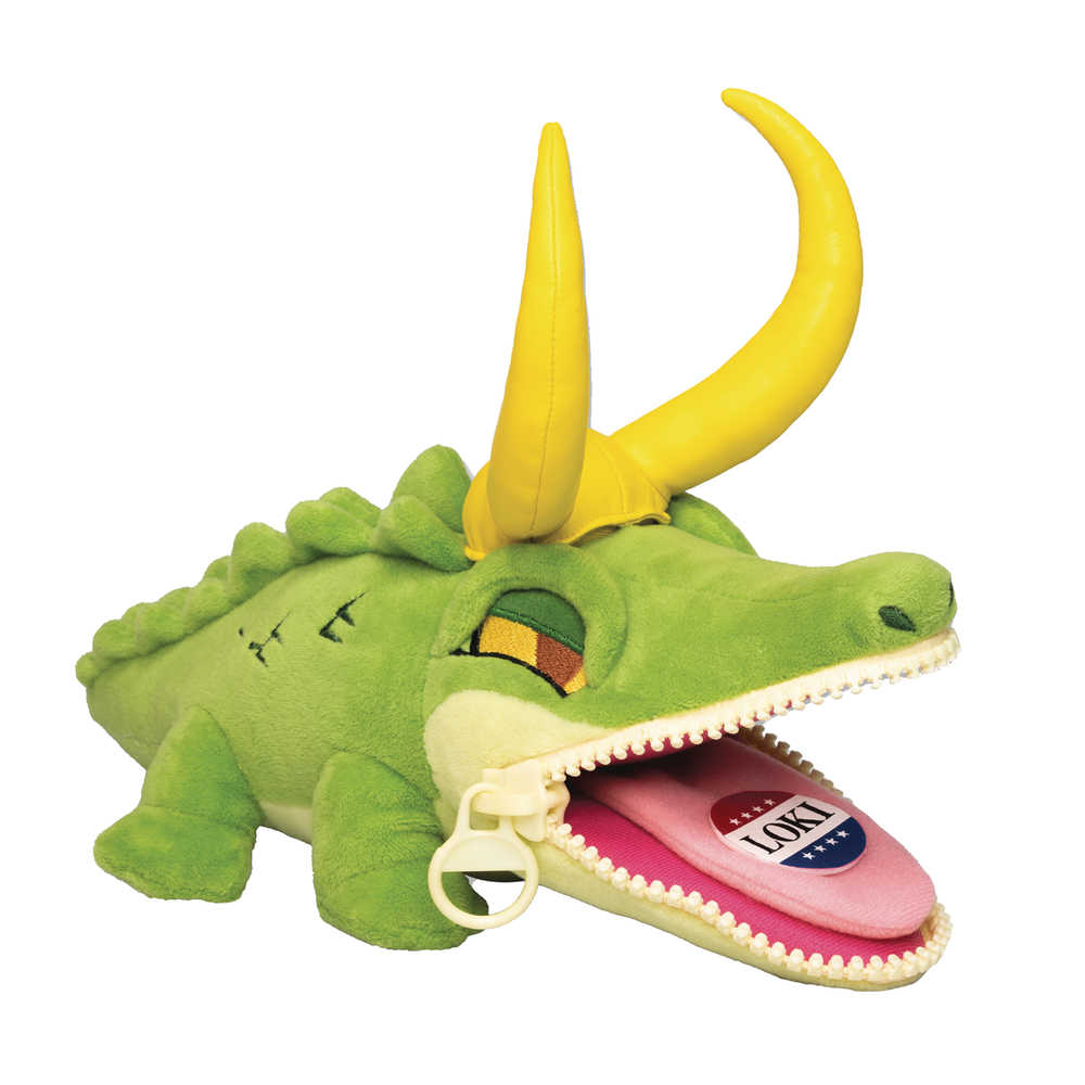Marvel Loki Alligator Loki Zippermouth Plush