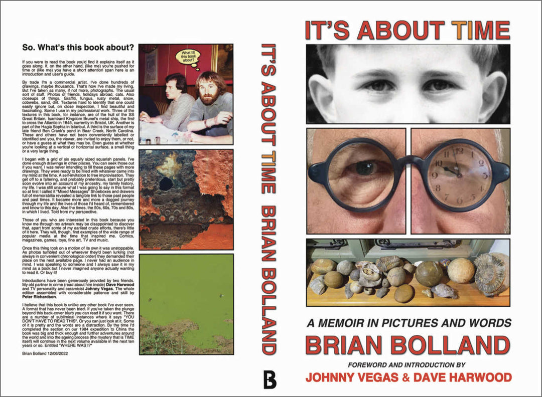 Memoir In Pictures & Words By Brian Bolland Hardcover