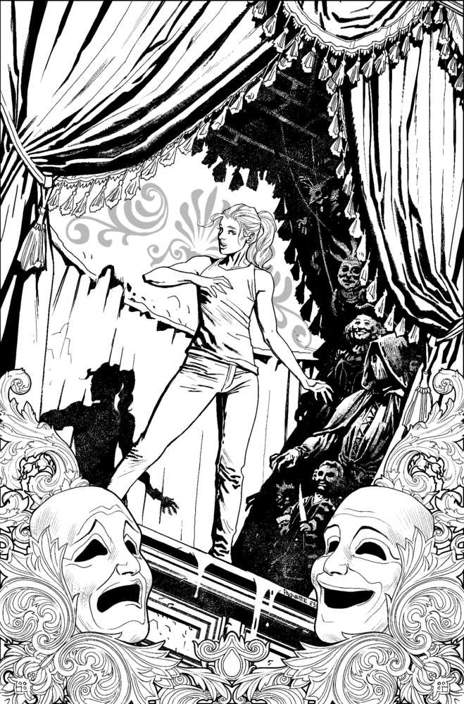 Lamentation #1 Cover E 15 Copy Variant Edition Black & White Paquette (Mature)