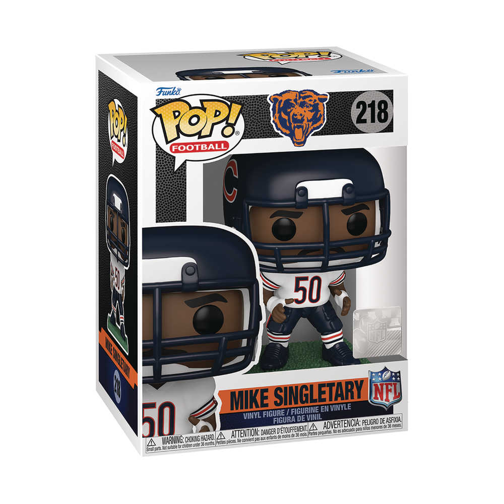 Pop Nfl Legends Bears Mike Singletary Vinyl Figure