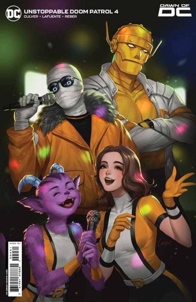 Unstoppable Doom Patrol #4 (Of 6) Cover C 1 in 25 Lesley Leirix Li Card Stock Variant