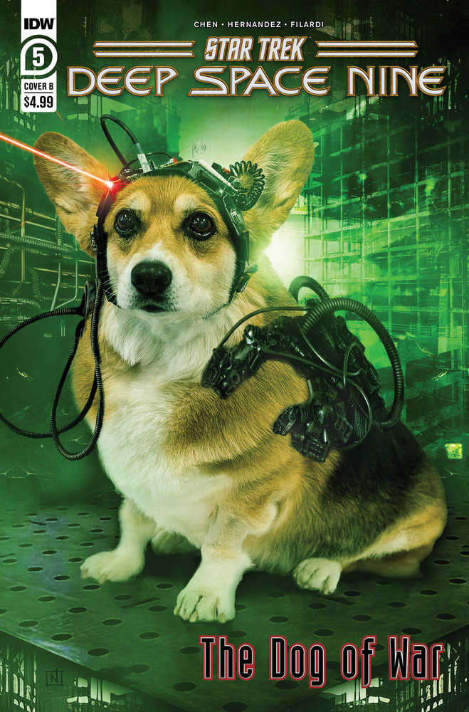 Star Trek Deep Space Nine The Dog Of War #5 Variant B (Photo Variant)