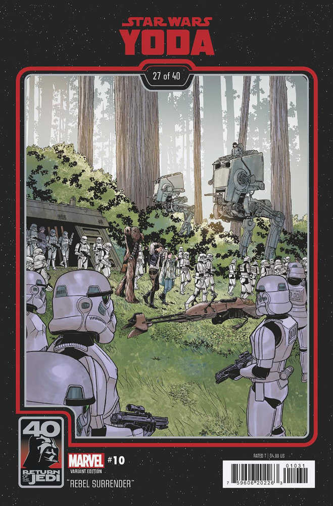 Star Wars Yoda #10 Chris Sprouse Return Of The Jedi 40th Anniversary Variant