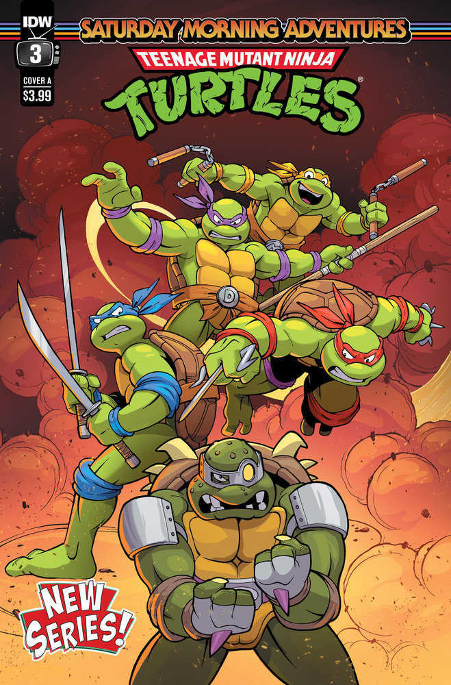 Teenage Mutant Ninja Turtles Saturday Morning Adventures (2023-) #3 Cover A (Lawrence)