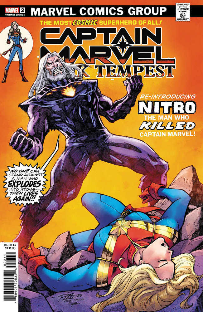 Captain Marvel Dark Tempest #2 Ron Lim Variant