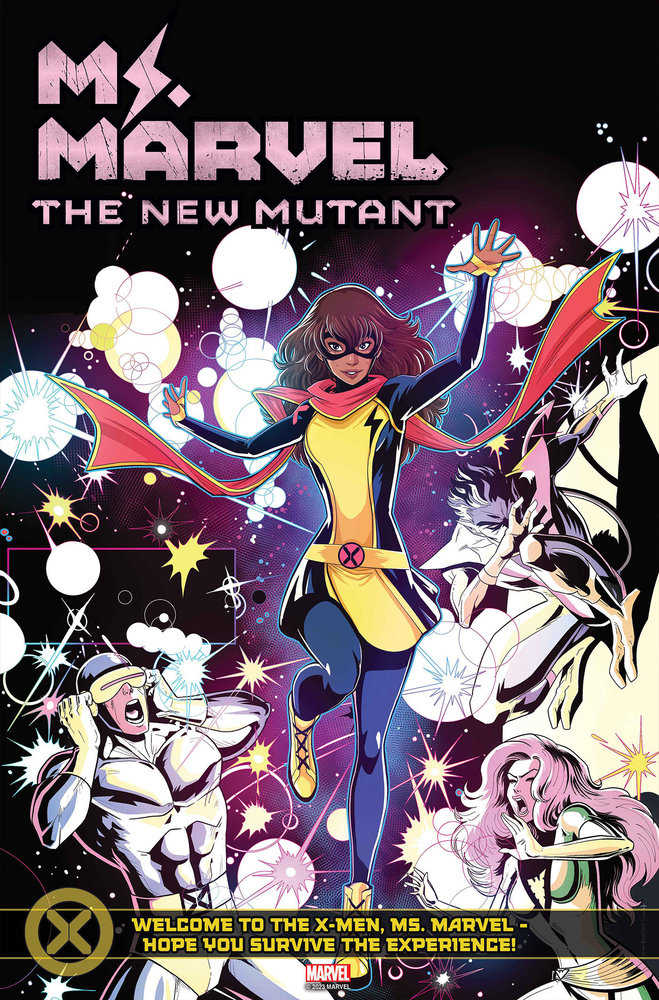 Ms Marvel The New Mutant #1 Luciano Vecchio Team Homage Variant