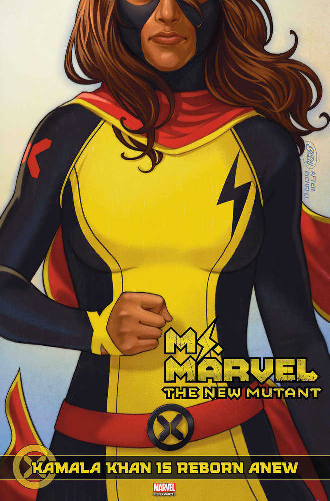 Ms Marvel The New Mutant #1 Betsy Cola Homage Variant