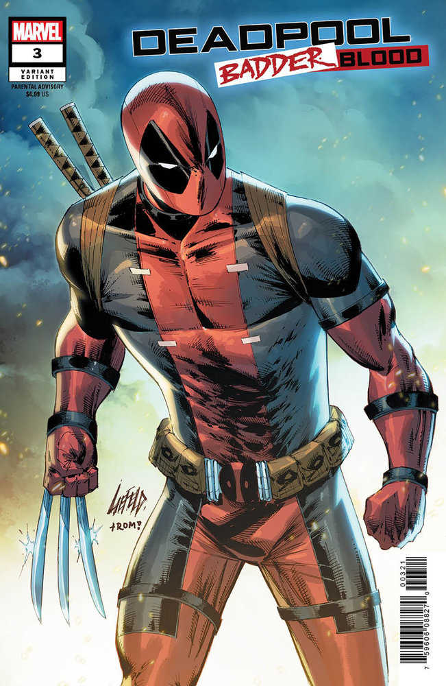 Deadpool Badder Blood #3 Rob Liefeld Variant
