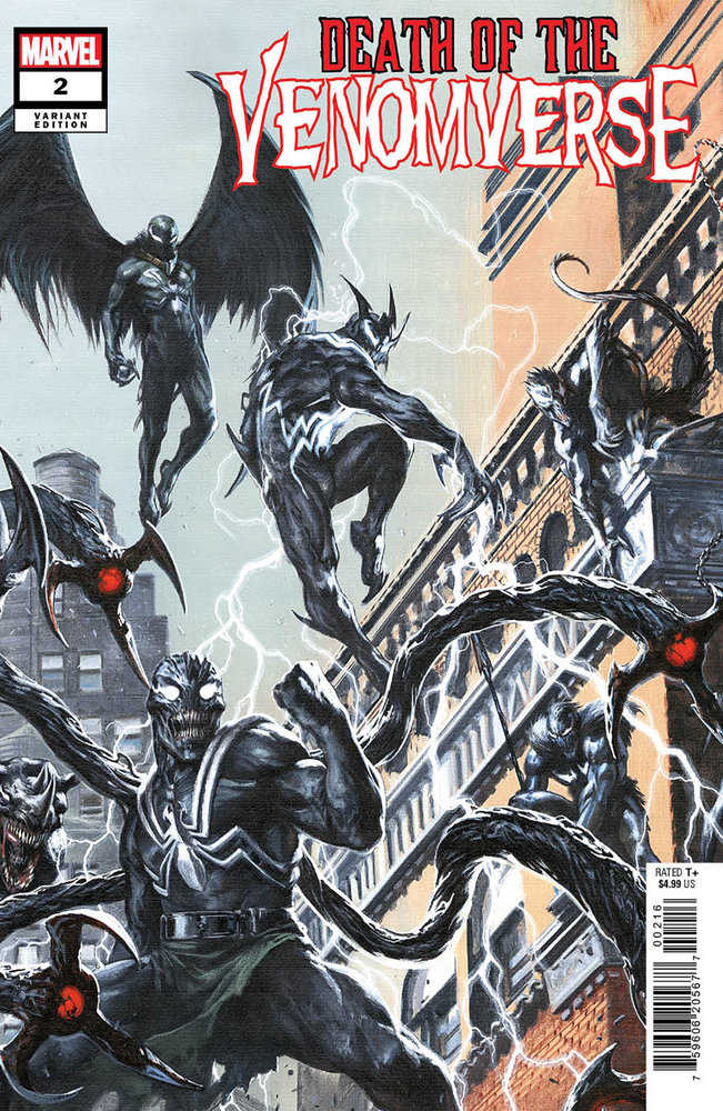 Death Of The Venomverse #2 10 Copy Gabriele Dell'Otto Connecting Variant