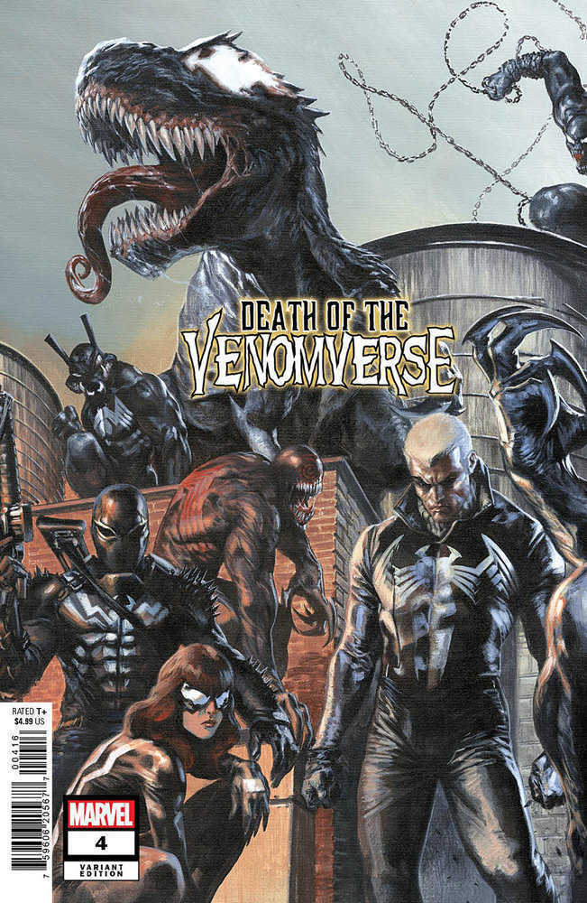 Death Of The Venomverse #4 10 Copy Gabriele Dell'Otto Connecting Variant