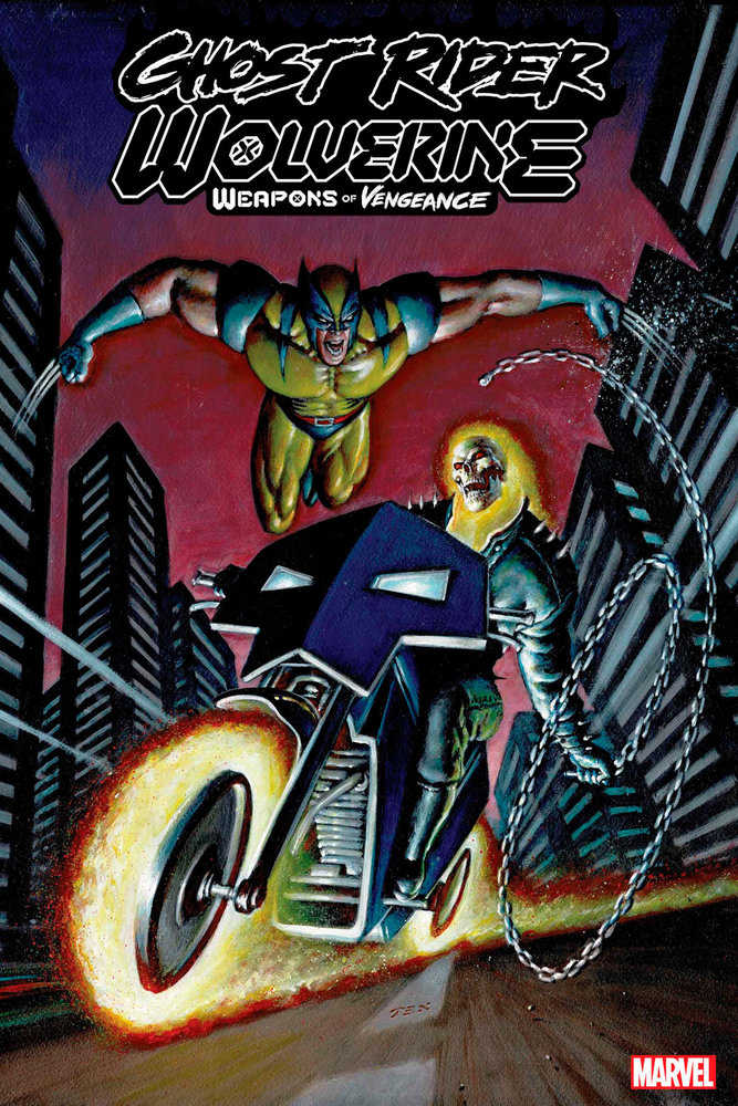 Ghost Rider Wolverine Weapons Of Vengeance Alpha #1 Mark Texeira Variant