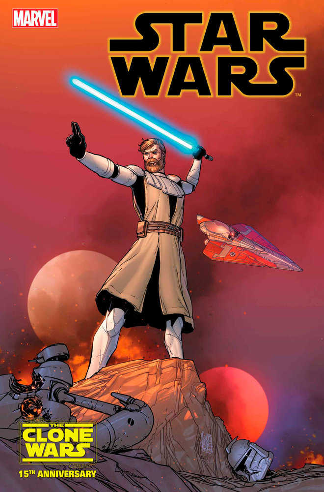 Star Wars #37 Giuseppe Camuncoli Obi-Wan Star Wars Clone Wars 15th Anniversary Variant