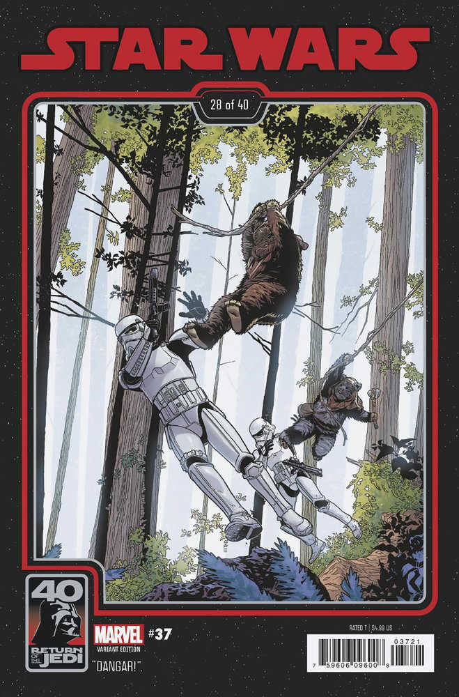 Star Wars #37 Chris Sprouse Return Of The Jedi 40th Anniversary Variant