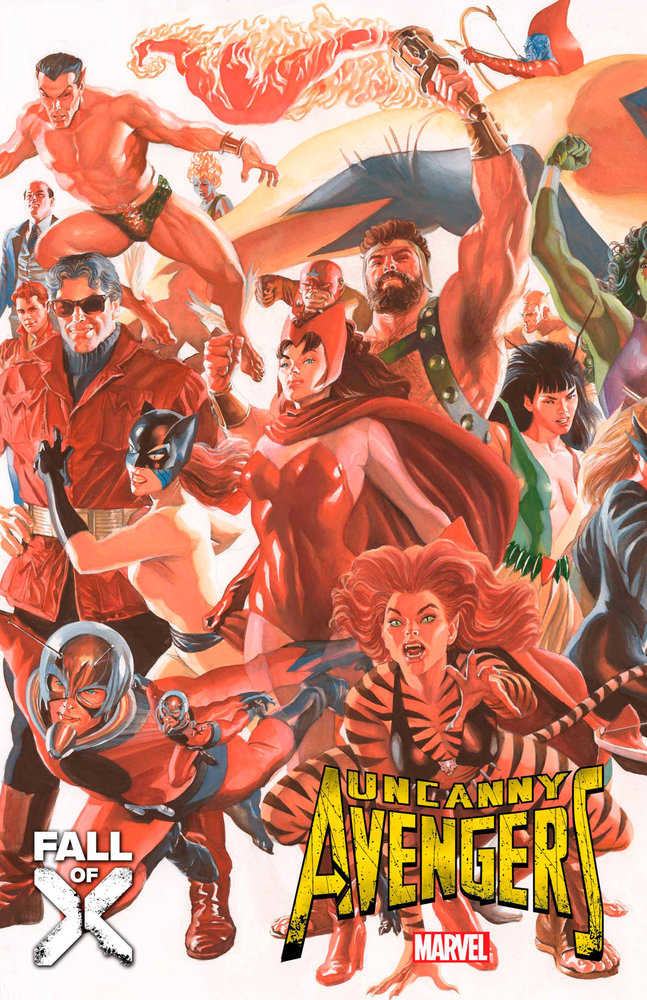 Uncanny Avengers #1 Alex Ross Connecting Avengers Variant Part A