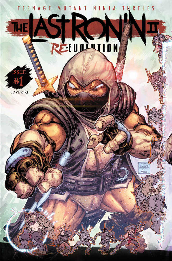 Teenage Mutant Ninja Turtles The Last Ronin II Re Evolution #1 Cover F 25 Copy William