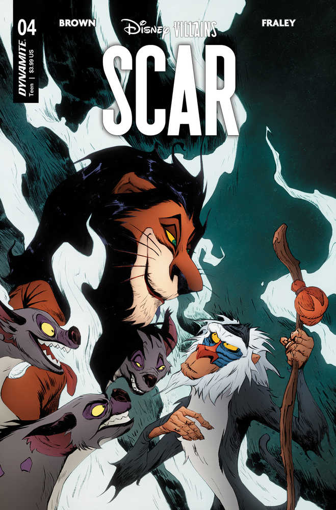 Disney Villains Scar #4 Cover Q Foc Bonus Lee Original