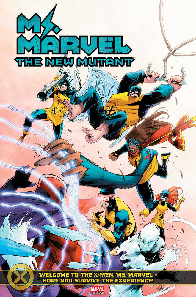 Ms Marvel The New Mutant #2 Federico Vicentini Team Homage Variant