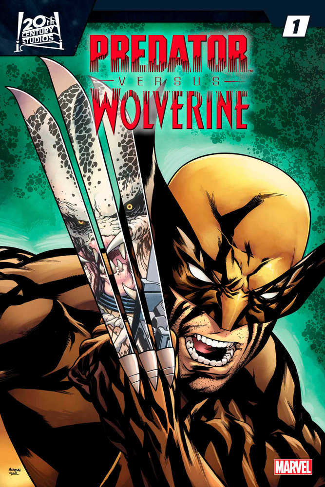 Predator Vs Wolverine #1 Mike McKone Wolverine Homage Variant