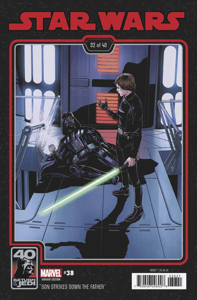Star Wars #38 Chris Sprouse Return Of The Jedi 40th Anniversary Variant