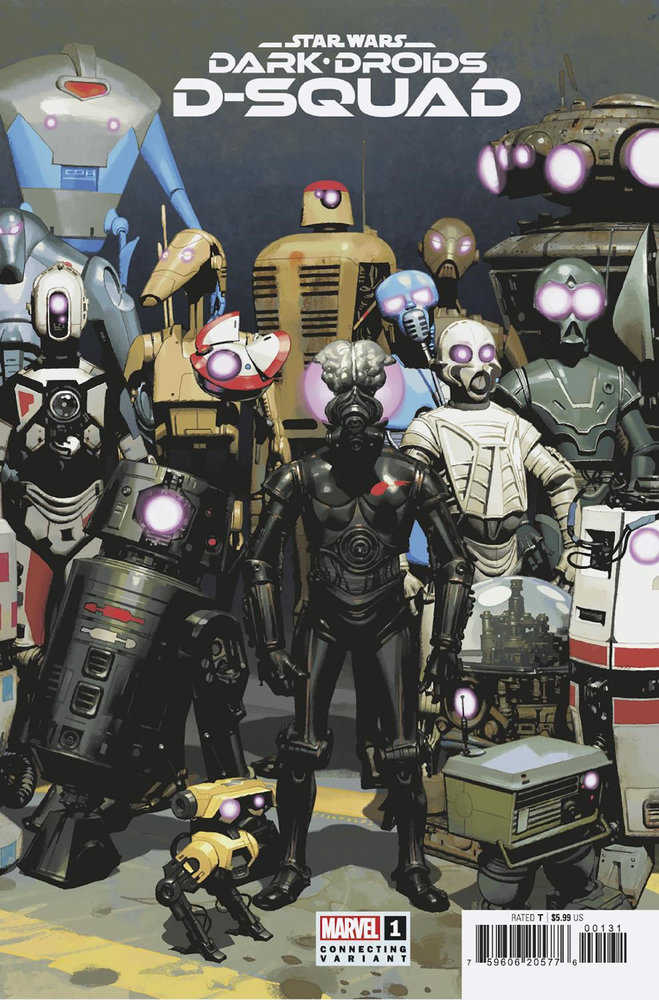 Star Wars Dark Droids D-Squad #1 Josemaria Casanovas Droids Connecting Variant