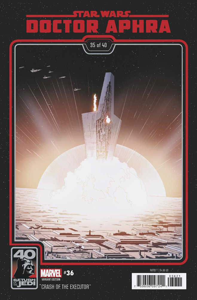 Star Wars Doctor Aphra #36 Chris Sprouse Return Of The Jedi 40th Anniversary Variant